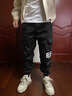 啄木鳥(niǎo)（TUCANO）春夏季工裝褲男透氣寬松大碼顯瘦耐磨束腳工作褲機能風(fēng)傘兵休閑褲 720黑色+720軍綠冬季加絨 XL 建議115-135斤 曬單實(shí)拍圖