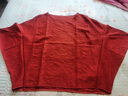 衣典零一（LEDIALYI）2025夏季女裝新款時(shí)尚休閑寬松百搭中年短袖t恤女夏天半袖薄上衣 紅色 L （推薦120-140斤） 曬單實(shí)拍圖