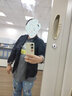 彌多紅2021新款小西裝外套女薄款韓版格子時尚氣質休閑短款修身小西服 單件黑色上衣 3XL建議160-180斤 曬單實拍圖