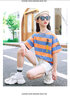 G.DUCKKIDS5女童夏裝8洋氣9兒童運(yùn)動(dòng)套裝10小學(xué)生11大童12歲13女孩短袖衣服6 藍(lán)橘 dognote 160 建議身高1米55內(nèi) 曬單實(shí)拍圖