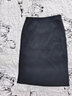 啄木鳥(niǎo)中長(cháng)款垂感西裝半身裙女2025春季新款包臀開(kāi)叉裙顯瘦a字裙一步裙 011#灰色（72CM） XL 118-130斤 曬單實(shí)拍圖