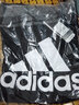 阿迪達斯（adidas）短袖男女款官方 新款運動(dòng)服寬松圓領(lǐng)舒適透氣休閑舒適T恤 白/小logo L 曬單實(shí)拍圖
