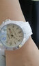 時(shí)尚雙日歷防水男生新款進(jìn)口石英手表夜光青少年初高中生考試專(zhuān)用 白色【超級防水+高清夜光】 曬單實(shí)拍圖
