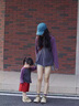 G.DUCKKIDS高端親子裝一家三口秋季2024新款打底衫炸街母子裝韓版長袖T恤潮 紫灰拼接長袖T恤 100碼建議身高90-100cm3-4歲 曬單實(shí)拍圖