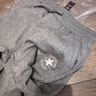 Converse 匡威女童加絨保暖長褲冬季新款兒童休閑運動褲子兒童裝 巖嶺灰 140 /55 【建議身高128-140cm】 曬單實拍圖