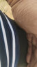 休閑 軍訓(xùn)服條紋t恤半袖圓領(lǐng)男士短袖男版修身體恤T恤圓領(lǐng)?；晟篮＼娞貞?zhàn)條紋衫  輕奢 藍(lán)色條紋 (收藏優(yōu)先發(fā)貨) 4XL(160-175斤) 曬單實(shí)拍圖
