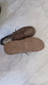 西域駱駝（VANCAMEL）品牌男鞋真皮2025新款秋季工裝馬丁靴男士低幫休閑皮鞋軟底工作鞋 棕色 44 曬單實(shí)拍圖