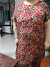 俞兆林（YUZHAOLIN）新款中年媽媽裝棉綢連衣裙女夏季中老年高端洋氣闊太太人造棉裙子 1# 4XL 曬單實(shí)拍圖