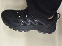 特步追山戶(hù)外跑步鞋男新款耐磨防滑登山鞋男戶(hù)外運動(dòng)鞋輕盈舒適跑鞋 黑/銀色 43 曬單實(shí)拍圖