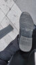 老人头（LAORENTOU）皮鞋男系带头层牛皮正装鞋男士休闲商务舒适圆头婚鞋 1717 黑 40  实拍图
