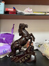 大出閩 黑檀木雕馬擺件 實(shí)木生肖馬到成功工藝品開(kāi)業(yè)生日禮物客廳裝飾品 馬到成功擺件【高30cm】 曬單實(shí)拍圖