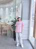 優(yōu)優(yōu)1點(diǎn)女童褲子夏季新款薄款兒童長(zhǎng)褲冰絲防蚊褲女大童夏裝休閑運(yùn)動(dòng) 5610白色【冰絲款】 130cm 曬單實(shí)拍圖