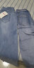 丹仔 七分牛仔褲女寬松夏季薄款2021年新款哈倫老爹褲高腰顯瘦中褲子女 9951-淺藍 七分 29碼 二尺二 曬單實(shí)拍圖