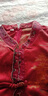 恒源祥喜婆婆婚宴裝媽媽夏裝套裝男方家長(cháng)參加婚禮仿真絲洋氣質(zhì)結婚禮服 酒紅 上衣- 2XL 適合110-120斤- 曬單實(shí)拍圖