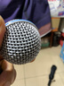 SHURE 舒爾BETA58A人聲有線(xiàn)動(dòng)圈話(huà)筒舞臺演出吉他彈唱家用卡拉OK直播K歌錄音麥克風(fēng) BETA58A+進(jìn)口線(xiàn)3米卡儂母到6.5大二芯 曬單實(shí)拍圖