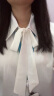 初申长袖衬衫女气质翻领蝴蝶结设计通勤休闲白衬衣上衣S13KC2990 晒单实拍图