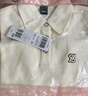 森馬POLO衫女刺繡時(shí)尚寬松衣服風(fēng)秋季溫柔質(zhì)感套頭衫女士氣質(zhì) 白黑色調00319 S 155/80A 曬單實(shí)拍圖