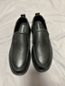 富貴鳥(niǎo)皮鞋男秋冬季新款商務(wù)休閑真皮一腳蹬德比鞋中老年人爸爸男士皮鞋 FG0190黑色 40 曬單實(shí)拍圖