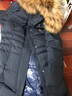哈吉斯（HAZZYS）品牌童裝女童羽絨服冬新品三防透濕保暖百搭長(zhǎng)款羽絨服 藏藍(lán) 155 曬單實(shí)拍圖