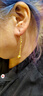 正品越南沙金耳環(huán)女款優(yōu)雅掛鉤轉(zhuǎn)運(yùn)球耳墜時(shí)尚沙金耳鉤耳飾送禮物 FCC-金掛v鉤轉(zhuǎn) 轉(zhuǎn)運(yùn)球 5.21克精品 秒搶 手慢無 曬單實(shí)拍圖