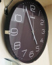 天王星（Telesonic）挂钟12英寸日式简约挂钟家用客厅时钟装饰石英钟卧室时钟表30cm 实拍图