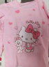 Hello Kitty女童内衣套装棉儿童保暖秋衣套装女棉秋衣秋裤家居服睡衣秋装 【春秋A款】粉色 55210 120cm 参考身高115-125 实拍图