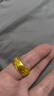 六福珠寶足金萬(wàn)福金安黃金戒指男戒活口戒 計價(jià) GDGTBR0015 10.06克(含工費315元) 曬單實(shí)拍圖