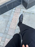 Truffaut體驗價新款袋鼠皮樂福鞋男超軟底一腳蹬商務休閑皮鞋男透氣春夏季 黑色 A322 42 曬單實拍圖