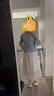 棉致夏季茶系穿搭配刺繡國風新中式連衣裙女兩件套裝甜妹長裙 套裝2011藍色【高品質(zhì)65.5】 M 90-105斤 曬單實拍圖