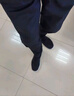 杉杉【垂感順滑】休閑褲男四季新款商務(wù)休閑直筒長褲抗皺易打理褲子男 藏青色(秋冬厚款-拍大一碼) 36 180/92A 曬單實(shí)拍圖