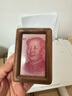 印象空間拍立得實(shí)木迷你小相框小卡展示架情侶禮物畢業(yè)照片登記證件照擺臺 1220黑胡桃 3寸5.5*8.4【放2寸照片卡紙】 曬單實(shí)拍圖