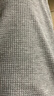 德洛賓特女款春季休閑褲大學(xué)生華夫格運動褲女春秋束腳衛(wèi)褲2023新款 灰色  XL 曬單實拍圖