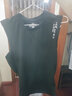風(fēng)堡龍健身服背心男夏緊身衣坎肩透氣吸汗無袖教練訓(xùn)練高彈力健身擼鐵 黑色（緊身） L .(115-135斤） 曬單實拍圖