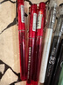 晨光（M&G）直液筆0.5mm紅色學(xué)生簽字筆辦公全針管中性筆水筆走珠筆 ARP41801 3支裝 曬單實(shí)拍圖