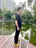 Lee/Modern 男鞋夏季新款男士休閑鞋時尚厚底板鞋舒適百搭鞋子男潮鞋 土黃 【主推四季款】 41 【偏大/請拍小一碼】 曬單實(shí)拍圖