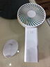 epcbook 小電風(fēng)扇迷你USB充電桌面宿舍辦公室桌上學(xué)生小型大風(fēng)力容量手持手拿隨身女生便攜式風(fēng)扇 白色 旗艦版-雙電池【小風(fēng)扇】 曬單實(shí)拍圖