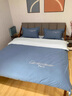 維蒂世嘉輕奢高端A類(lèi)100支純棉床上四件套親膚裸睡長(cháng)絨棉全棉床單床笠被套 卡地亞-風(fēng)趣蘭 2.0m 床單款 （被套220*240cm） 四件套 曬單實(shí)拍圖