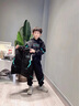 G.DUCKKIDS童裝男童套裝秋冬季加絨加厚大兒童服裝男孩冬裝衛衣棉馬甲三件套 黑色三件套 160 建議身高150-160cm12-13歲 曬單實(shí)拍圖