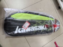 Kawasaki川崎羽毛球拍包单肩背包网球包便携多功能包KBB-8304D黑绿 实拍图