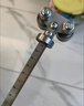 鋰電鋸導尺木工靠尺裁板工具不銹鋼帶軸承手提鋸威克士電鋸卡尺 升級款寬度1公分*長度60公分 卡尺厚度3mm（下單送螺絲） 曬單實拍圖