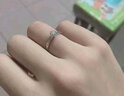 周六福鉆戒女求婚鉆石戒指KGDB021088【共12分】主石約9分 14號生日禮物 曬單實拍圖