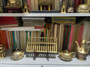 大品德銅如意金算盤擺件老式銅算盤家居吉祥物工藝品開業(yè)禮品辦公室擺設(shè) 如意算盤-銅擺件大號[約1725克] 曬單實拍圖