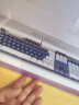 联想（Lenovo） MK5青轴有线机械键盘RGB光效适用拯救者R9000P/Y7000 游戏电竞办公键盘104键吃鸡键盘拼色风暴蓝 实拍图