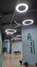 凱迪拉曼led圓形吊燈工業(yè)風(fēng)辦公室會(huì)議室健身房商超店鋪商用圓圈環(huán)形吊燈 空心圓60cm（JN黑殼白光） 曬單實(shí)拍圖