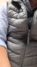 鴨鴨（YAYA）羽絨馬甲男士2025新款無(wú)袖坎肩保暖鴨絨輕薄羽絨服男背心外套立領(lǐng) 淺灰色 XL 曬單實(shí)拍圖