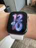 Apple/蘋果 Watch Series 10 智能手表GPS款42毫米玫瑰金色鋁金屬表殼淡桃粉色運(yùn)動(dòng)型表帶M/L MX1V3CH/B 曬單實(shí)拍圖
