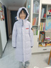 鴨鴨【時(shí)空道宇聯(lián)名】兒童羽絨服男女童冬季中大童裝學(xué)生中長款外套HY 宇宙藍(lán)色 170 曬單實(shí)拍圖