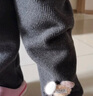 貝瑞加（Babyprints）兒童打底褲春季女童褲子女寶寶百搭長(cháng)褲女孩外穿褲子棉質(zhì) 粉130 曬單實(shí)拍圖