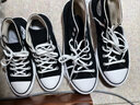 匡威（Converse）官方All Star Lift女高幫帆布經(jīng)典厚底鞋黑色560845C 560845C/黑色 （推薦選大半碼） 42.5 曬單實(shí)拍圖
