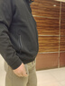 布先生機能風(fēng)時尚立領(lǐng)夾克衫男士秋季新品雙頭拉鏈設(shè)計外套BT15526 鋼琴黑 XL (180) 曬單實拍圖